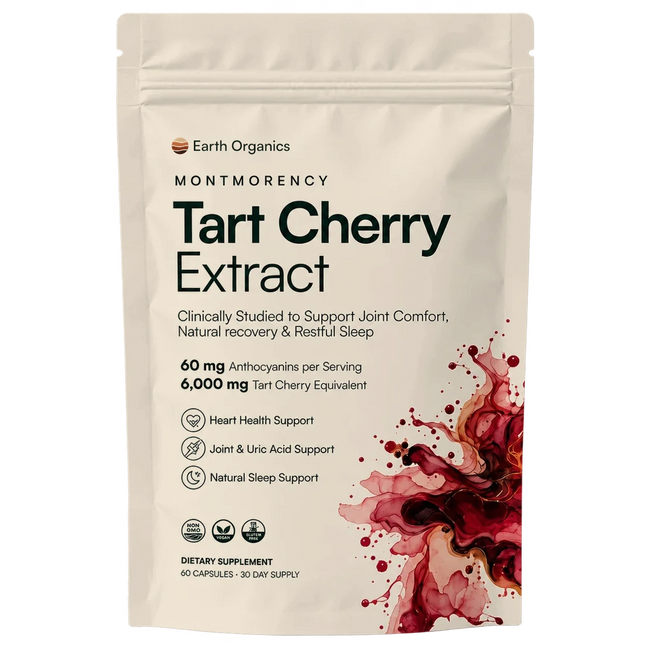 Earth Organics Tart Cherry cream pack