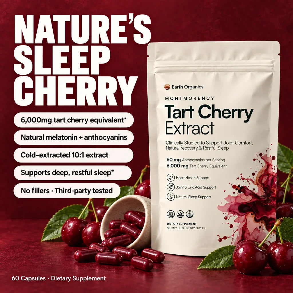 Earth Organics Tart Cherry Extract