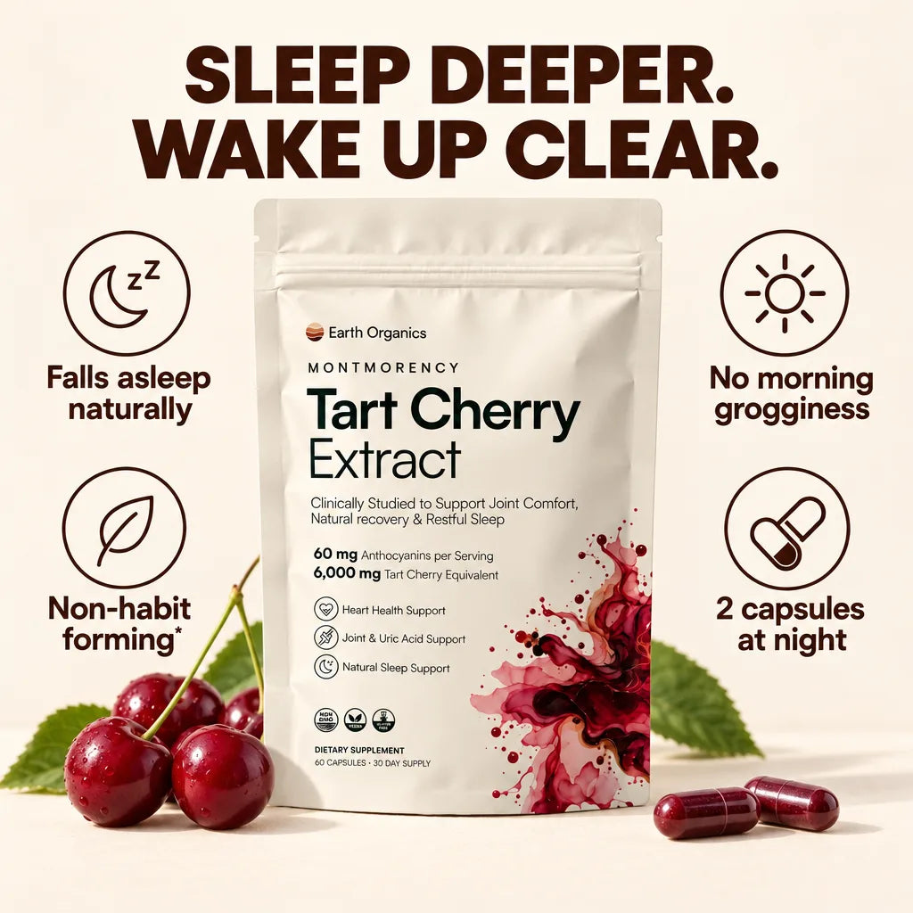 Earth Organics Tart Cherry Extract