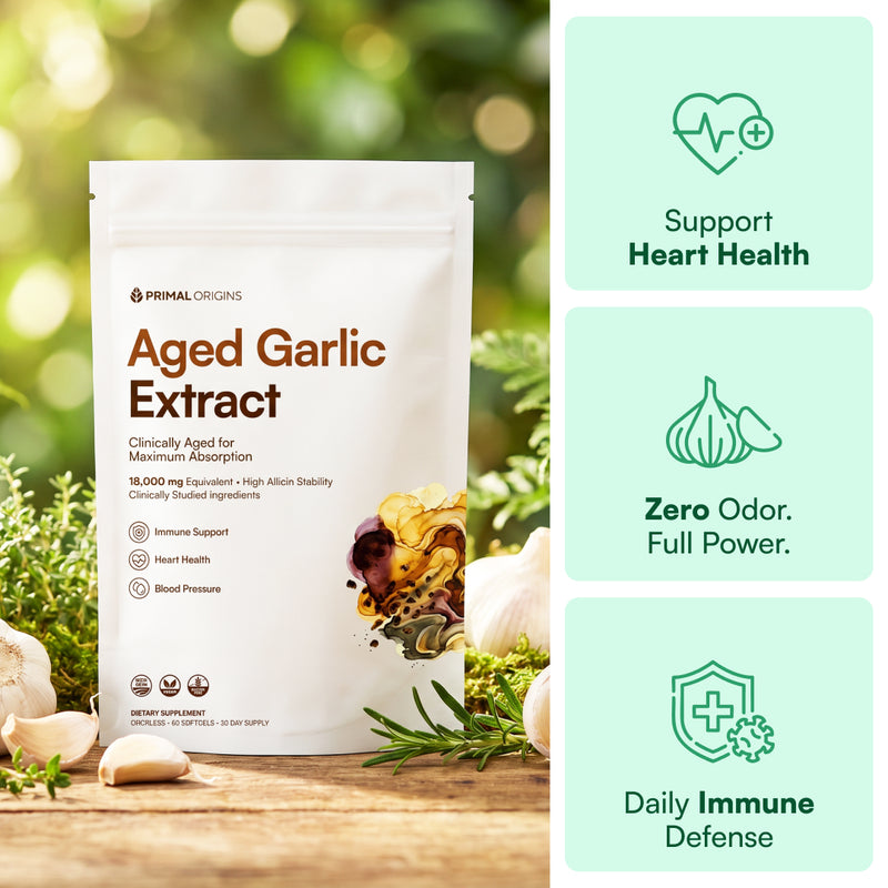 Earth Organics Aged Garlic