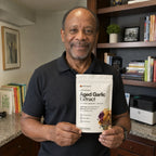 Robert M., 61 years · Aged Garlic customer