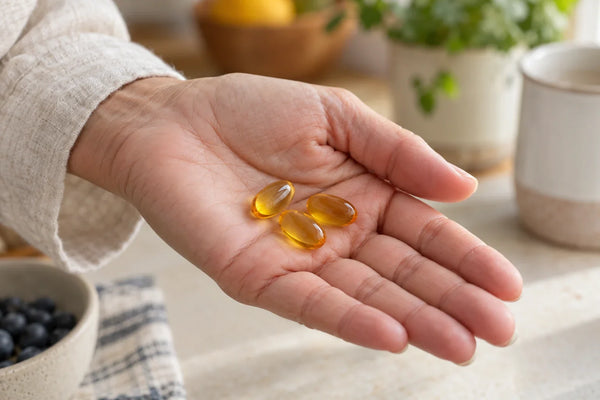 Take three softgels
